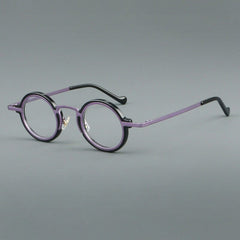 Denver Acetate Glasses Frame Round Frames Southood Purple