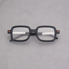 Des Vintage Black Square Glasses Frame Rectangle Frames Southood black white clear