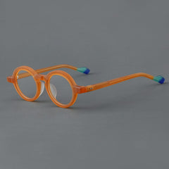 Dimash Round Acetate Optical Glasses Frame Round Frames Southood Orange