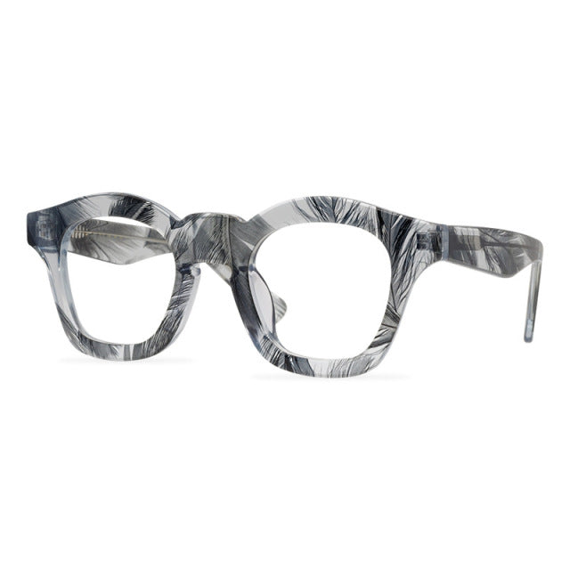 Don Handmade Acetate Glasses Frame Rectangle Frames Southood Feather