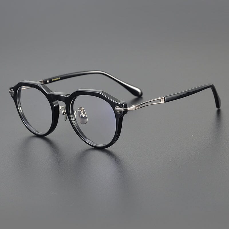 Dune Vintage Acetate Glasses Frame Round Frames Southood Black gun