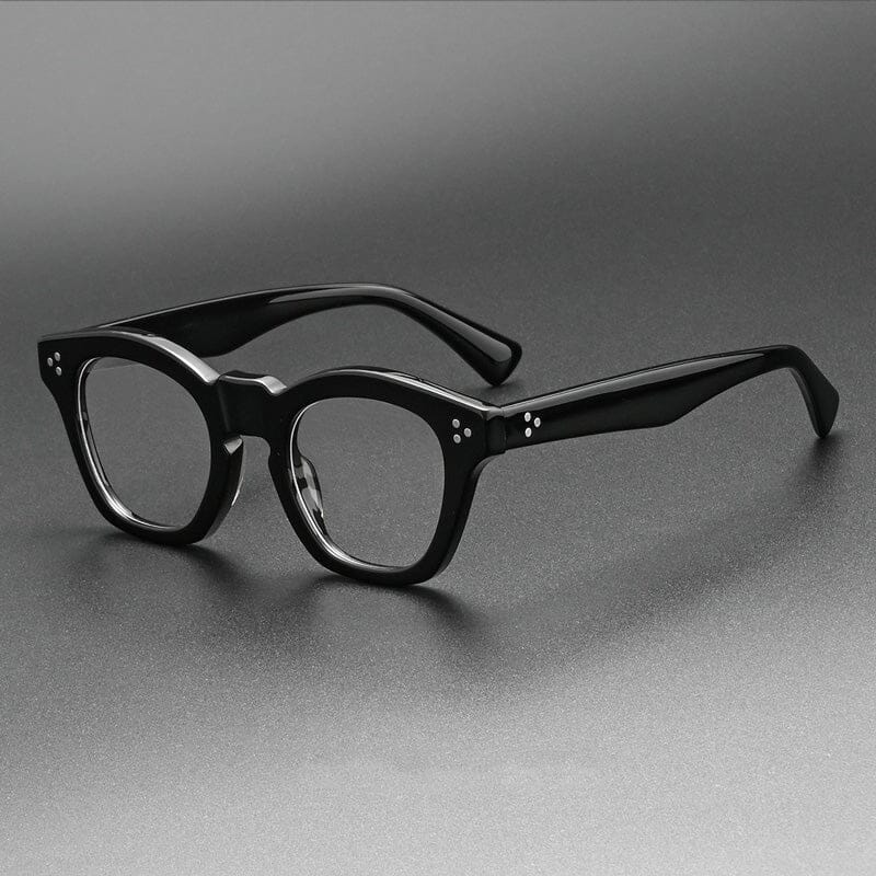 Durazo Vintage Acetate Glasses Frame Cat Eye Frames Southood Bright Black