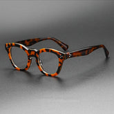 Durazo Vintage Acetate Glasses Frame Cat Eye Frames Southood Orange Leopard