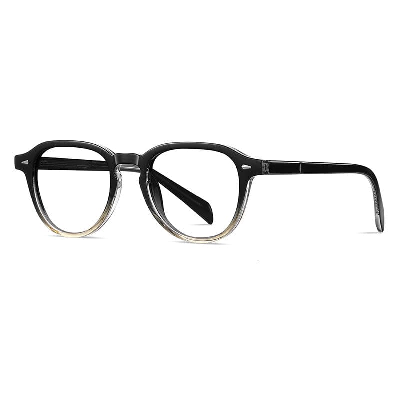 Eallard Vintage Round Eyeglasses Round Frames Southood Black Green