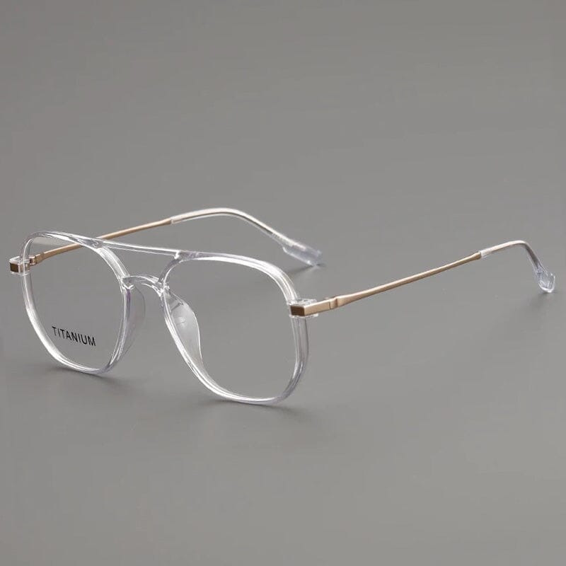 Ean Vintage TR90 Titanium Eyeglasses Frame Aviator Frames Southood Clear