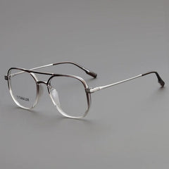 Ean Vintage TR90 Titanium Eyeglasses Frame Aviator Frames Southood Gradient Gray