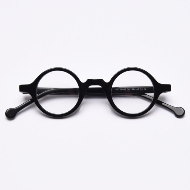 Earl Retro Punk Acetate Optical Small Frame Round Frames Southood C1Black