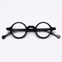 Earl Retro Punk Acetate Optical Small Frame Round Frames Southood C1Black