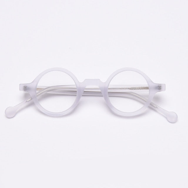 Earl Retro Punk Acetate Optical Small Frame Round Frames Southood C4MatteWhite