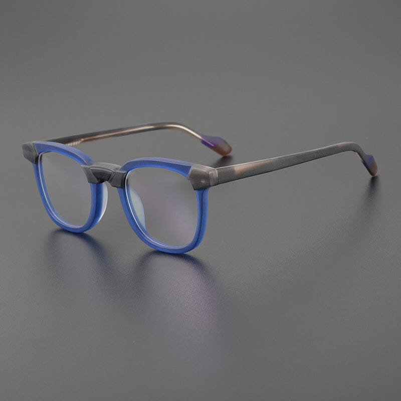 Edson Acetate Glasses Frame Rectangle Frames Southood Blue
