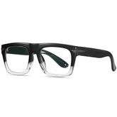 Edwin Retro Square TR90 Glasses Frame Rectangle Frames Southood Black clear