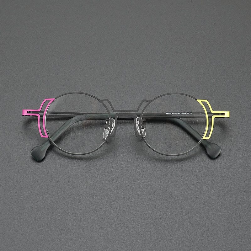 Eiko Niche Designer Titanium Glasses Frame Round Frames Southood
