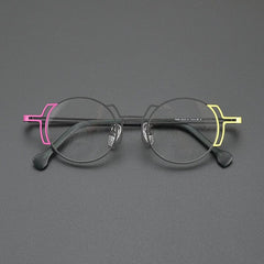 Eiko Niche Designer Titanium Glasses Frame Round Frames Southood