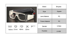 Esme Outdoor Sports Goggle Glasses UV400 Vision Care Geometric Frames Southood