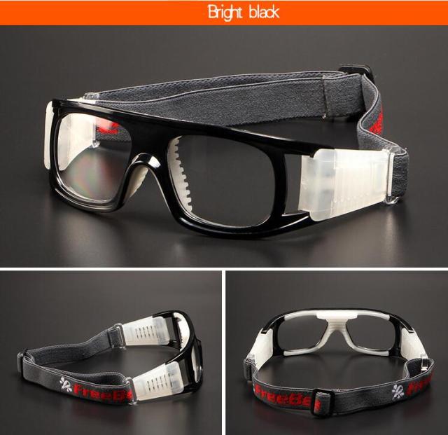 Esme Outdoor Sports Goggle Glasses UV400 Vision Care Geometric Frames Southood bright black clear
