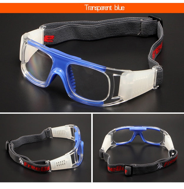 Esme Outdoor Sports Goggle Glasses UV400 Vision Care Geometric Frames Southood clear blue clear