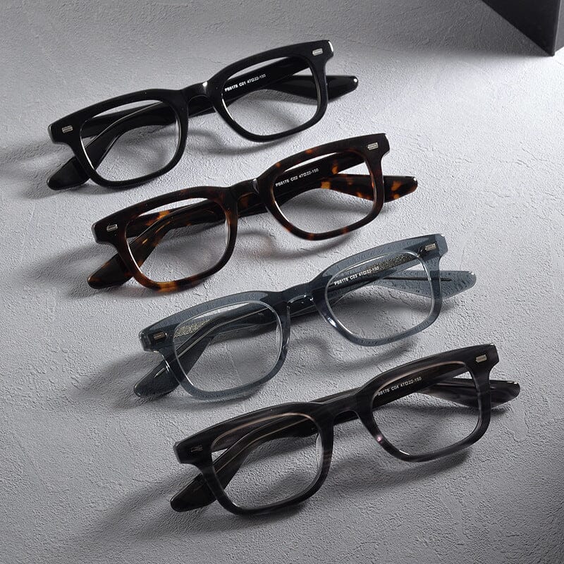 Fane Retro Rectangle Acetate Glasses Frame Rectangle Frames Southood
