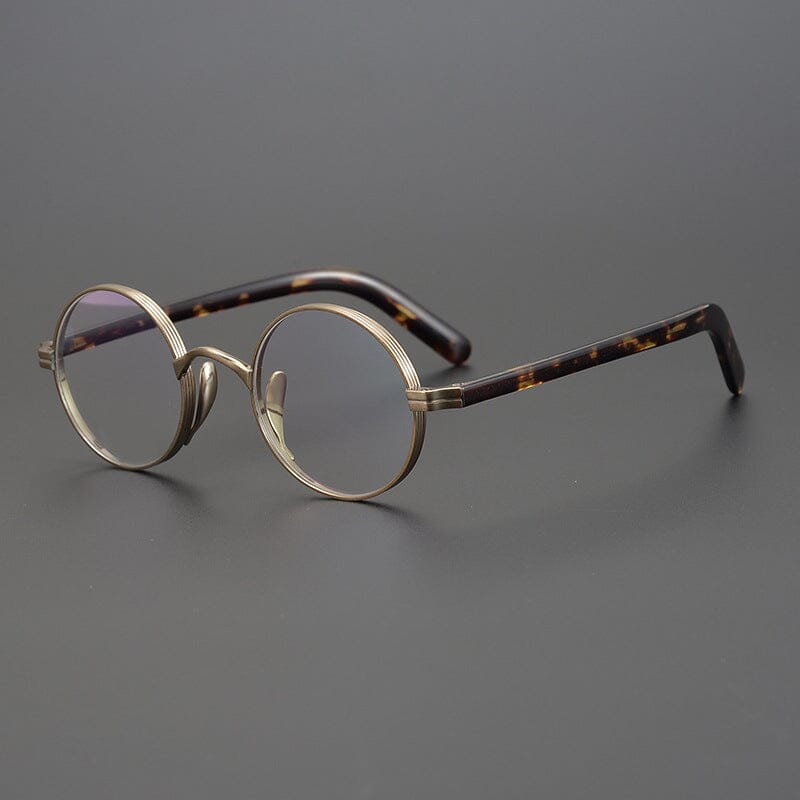 Farid Handmade Round Glasses Frame Round Frames Southood Bronze