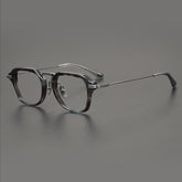 Fezell Titanium Acetate Eyeglasses Frame Rectangle Frames Southood Splicing