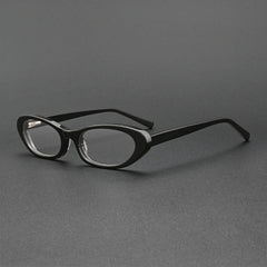 Francis Vintage Oval Eyeglasses Frame Oval Frames Southood Black