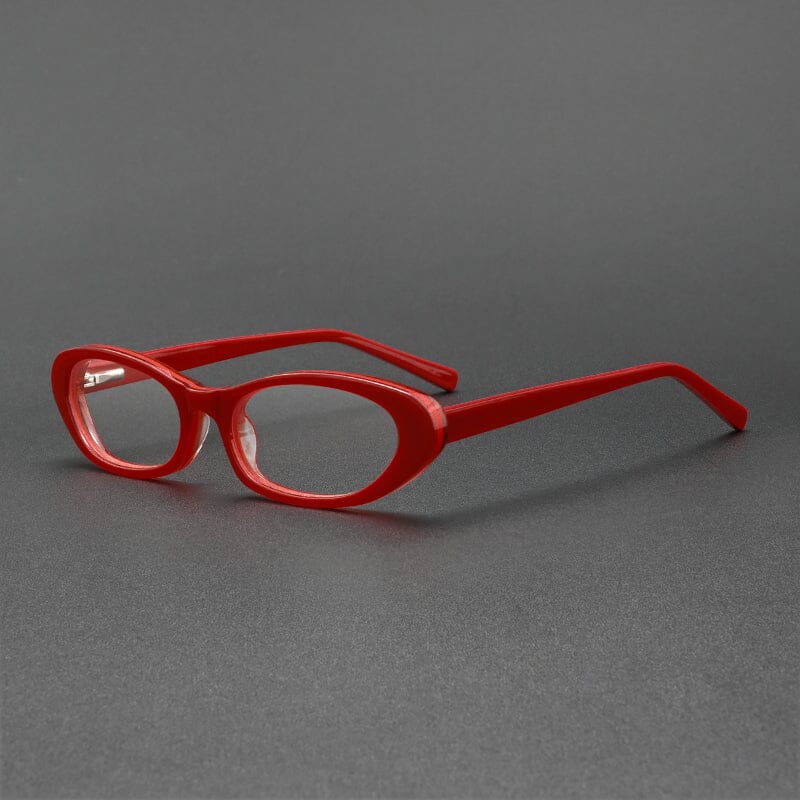 Francis Vintage Oval Eyeglasses Frame Oval Frames Southood Red