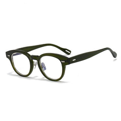 Fujita Retro Acetate Glasses Frame Cat Eye Frames Southood Green