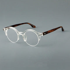 Gace Round Acetate Glasses Frame Round Frames Southood Clear