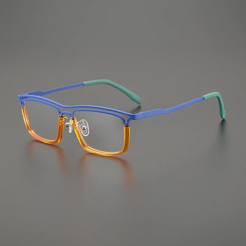 Garnet Rectangle Titanium Glasses Frame Rectangle Frames Southood