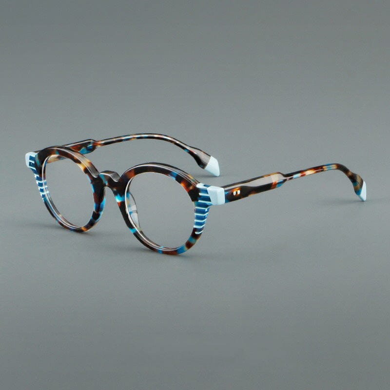 Giggs Vintage Round Acetate Glasses Frame Round Frames Southood Tortoise