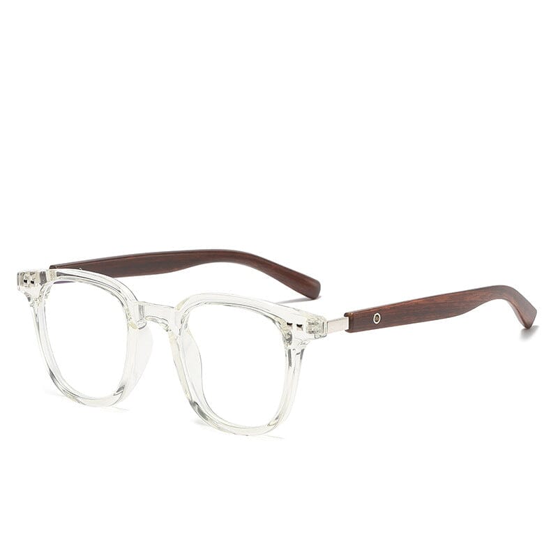 Gino TR90 Vintage Eyeglasses Frame Rectangle Frames Southood Clear