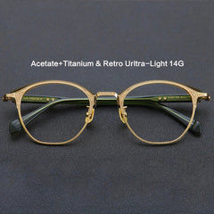 Kalan Retro Titanium Glasses Frame