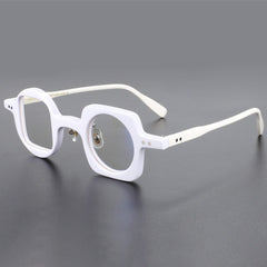 Hagly Vintage Acetate Glasses Frame Geometric Frames Southood