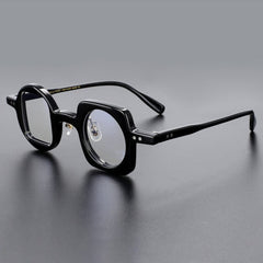 Hagly Vintage Acetate Glasses Frame Geometric Frames Southood
