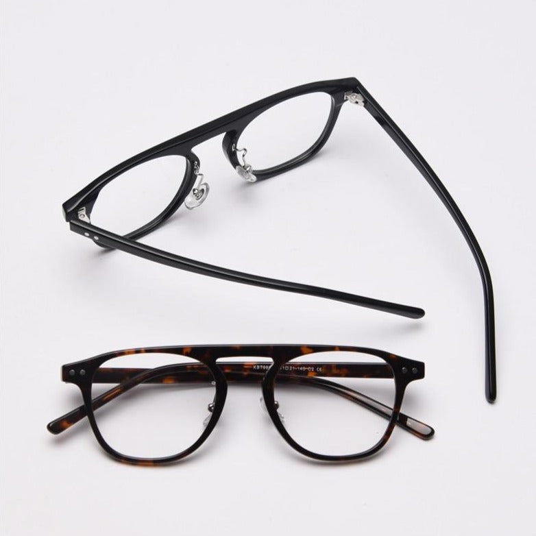 Hal Vintage Upscale Acetate Optical Glasses Frame Geometric Frames Southood