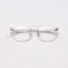 Hal Vintage Upscale Acetate Optical Glasses Frame Geometric Frames Southood Clear