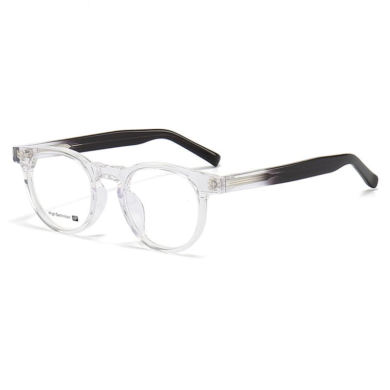 Hyde Vintage Acetate Glasses Frame Round Frames Southood Clear