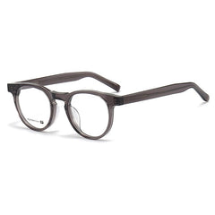 Hyde Vintage Acetate Glasses Frame Round Frames Southood Grey