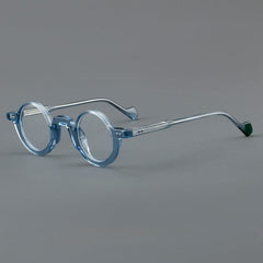 Jake Retro Round Glasses Frame Round Frames Southood Blue