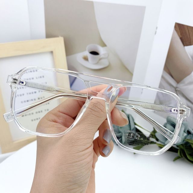 Janice Vintage Glasses Frame Geometric Frames Southood C2 clear clear
