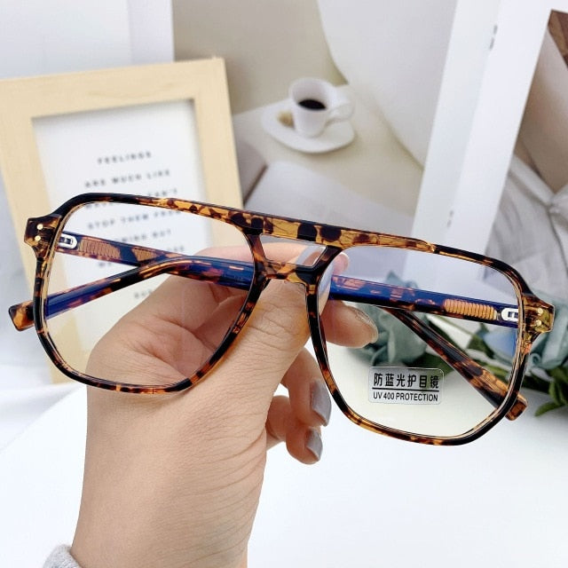 Janice Vintage Glasses Frame Geometric Frames Southood C4 daimao clear