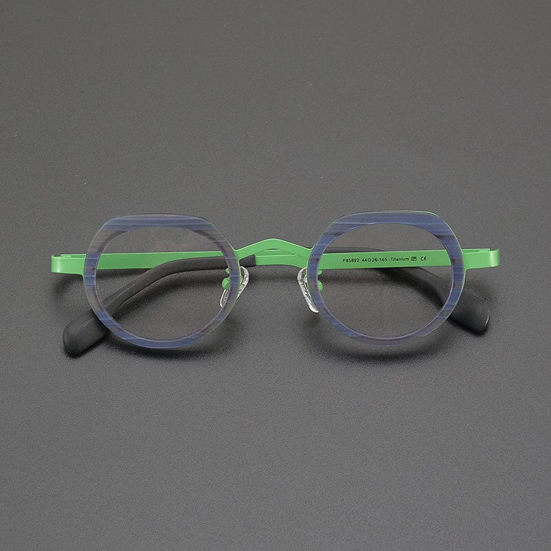 Jasper Titanium Acetate Glasses Frame Geometric Frames Southood