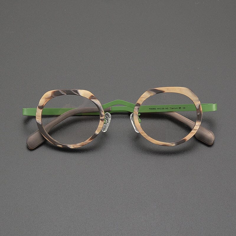 Jasper Titanium Acetate Glasses Frame Geometric Frames Southood
