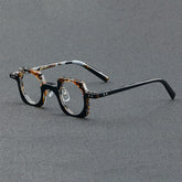 Jed Retro Punk Acetate Optical Glasses Frame Geometric Frames Southood C5Leopard black