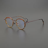 Jin Vintage Round Glasses Frame Round Frames Southood Red Stripe