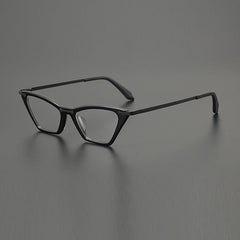 Jo Retro Acetate Eyeglasses Frame Cat Eye Frames Southood Black