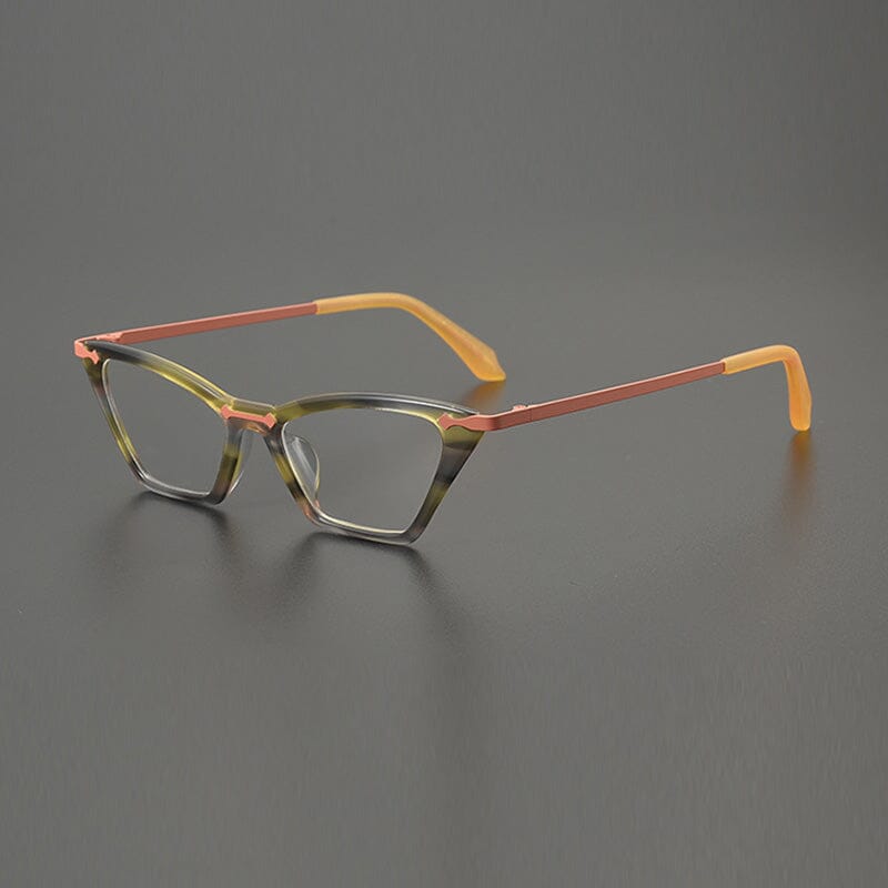 Jo Retro Acetate Eyeglasses Frame Cat Eye Frames Southood Pink