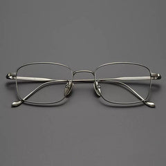Johnny Vintage Titanium Eyeglasses Frame Rectangle Frames Southood Gun