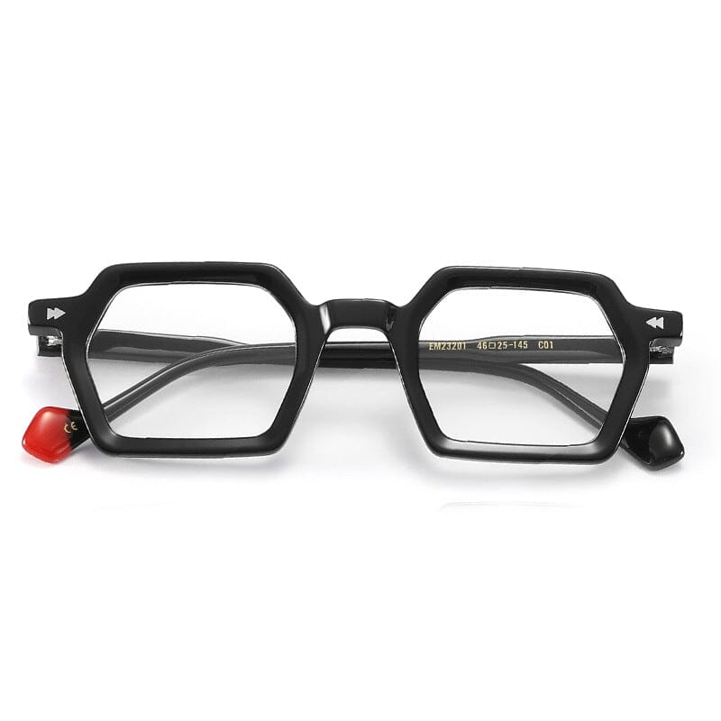 Joli Retro Rectangle Glasses Frame Geometric Frames Southood