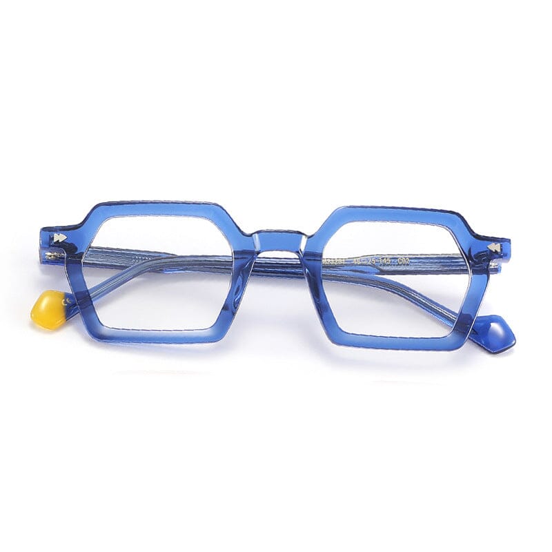 Joli Retro Rectangle Glasses Frame Geometric Frames Southood