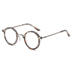 Kay Retro Round Optical Metal Glasses Frame Round Frames Southood Floral